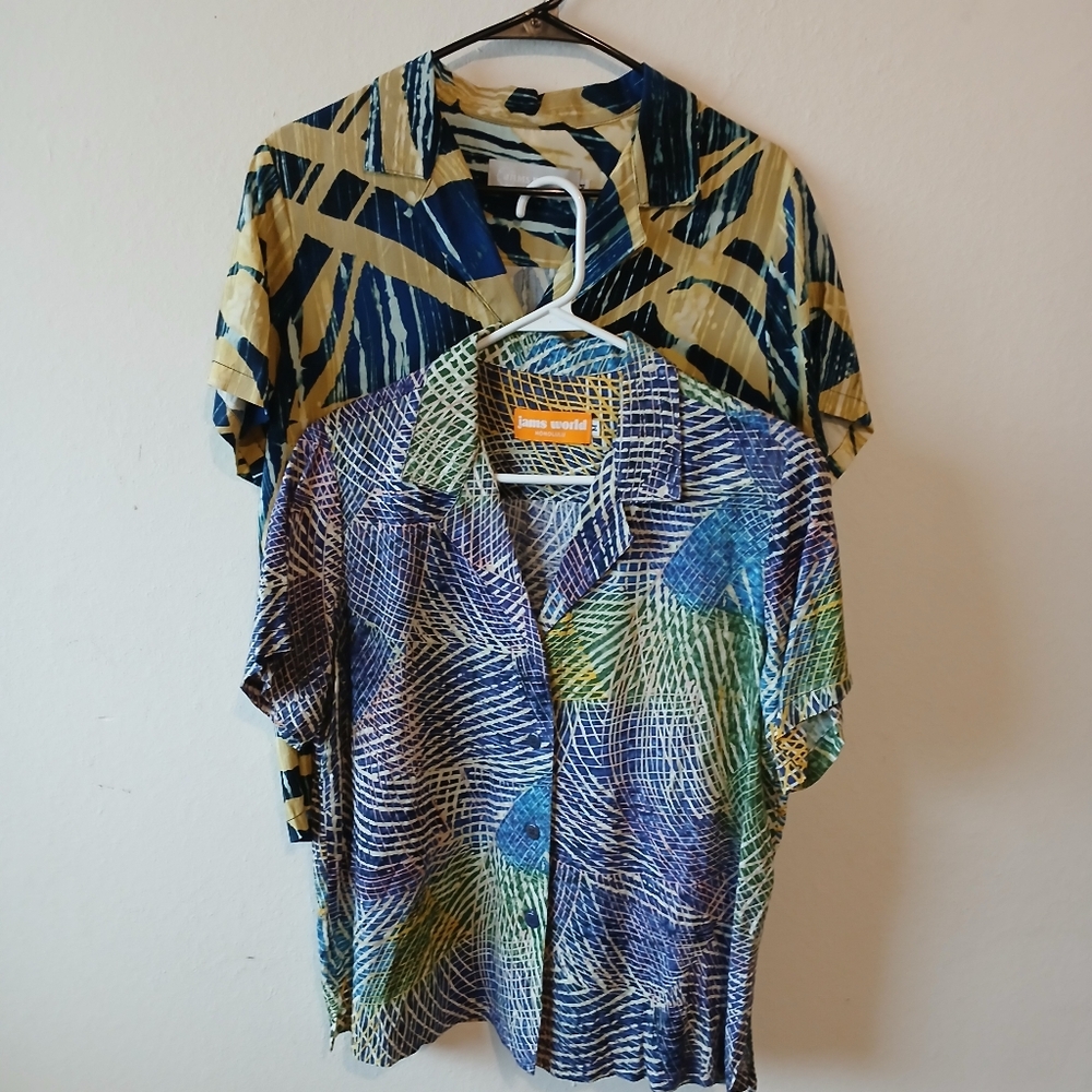 NWOT JAMS WORLD SHIRTS